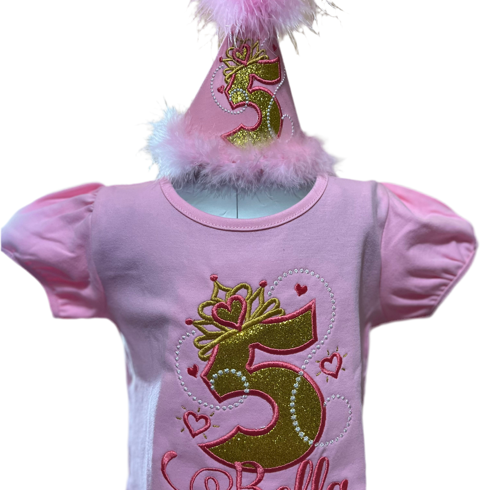 Birthday Shirt and Birthday Hat Combo